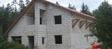 Строительство домов из газобетона «под ключ»